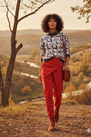 Toka Detay Şalvar Kombin