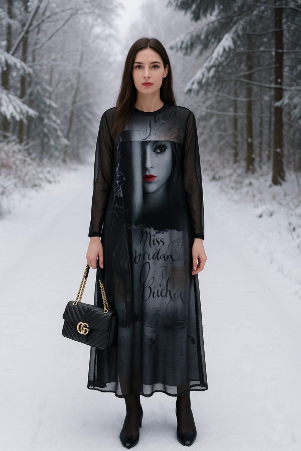 OwerSize Elbise Modelimiz